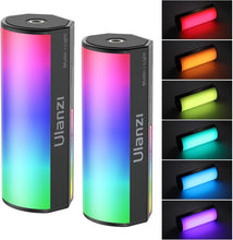 Load image into Gallery viewer, Rechargeable 360° RGB Light Wand with Magnetic Design for Photography &amp; Video