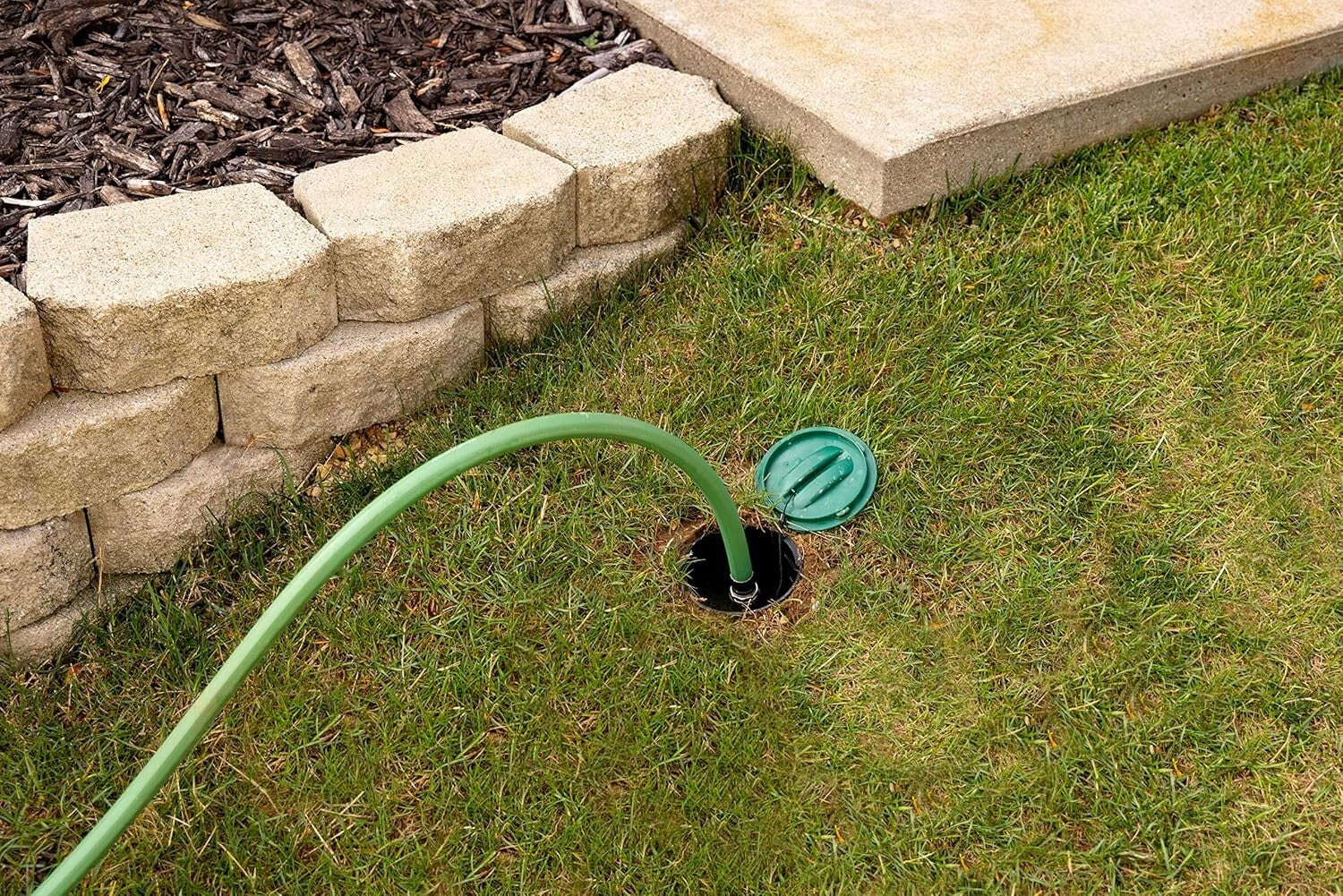 32HE In-Ground Pro Rotor Pop-up Sprinkler System with Click-N-Go Hose Connection