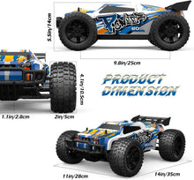 Load image into Gallery viewer, All-Terrain 4WD RC Car with LED Lights - 1:10 Scale, Perfect for Kids &amp; Adults