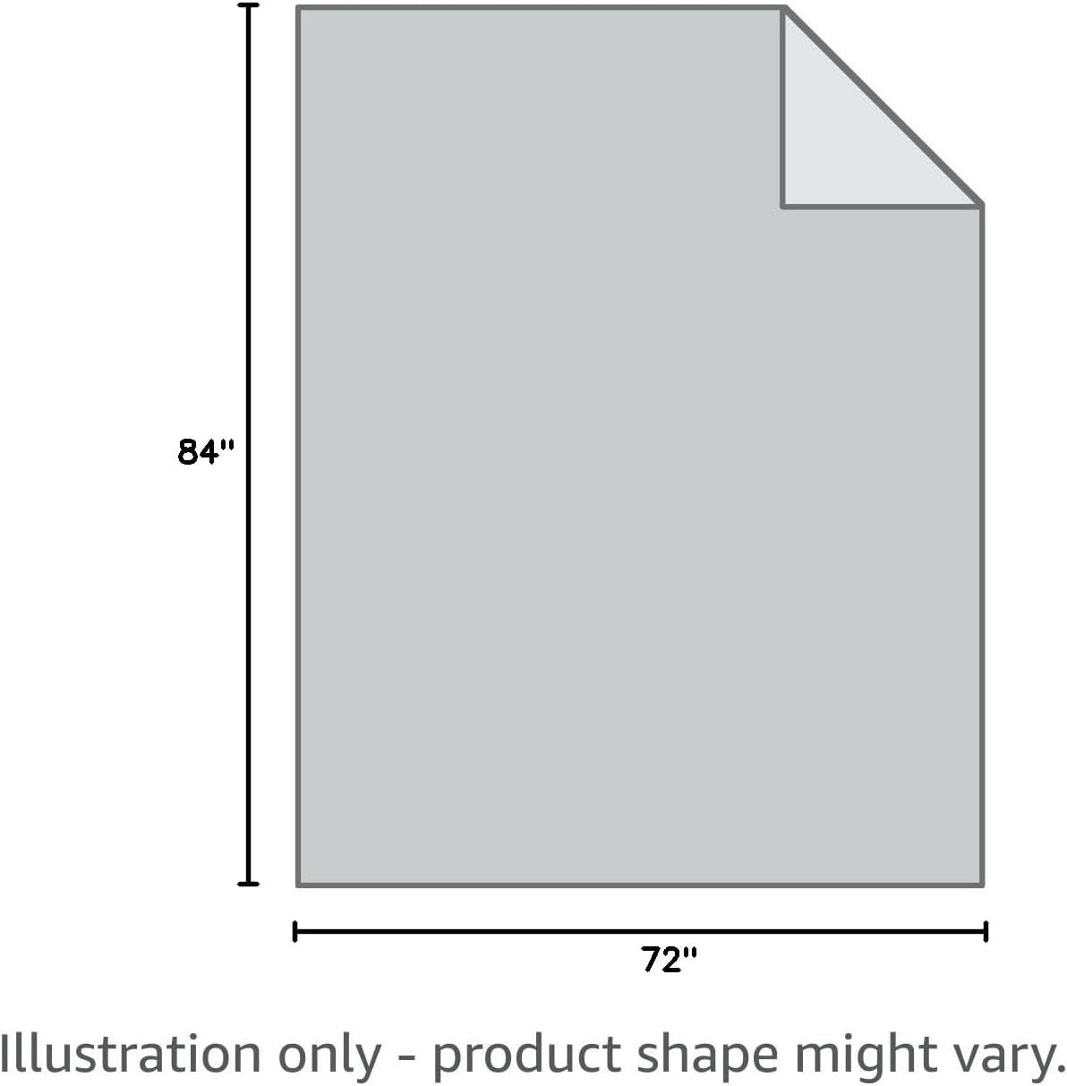 ETL Certified Plush Electric Blanket 72"x84" - Over-Heat Protection for Safety