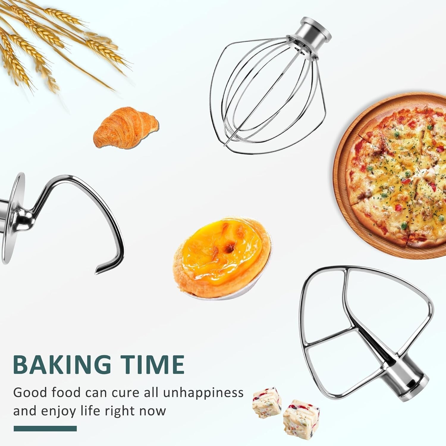 Efficient KitchenAid Stand Mixer Attachments - 4.5 QT Stainless Steel Set