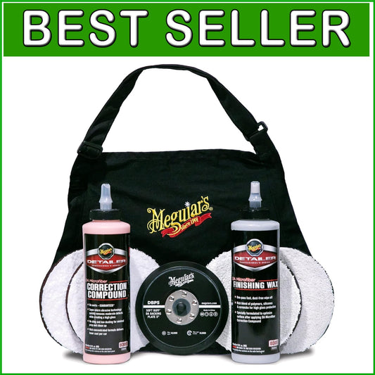 All-in-One 5-Inch Paint Correction Kit: Cutting Discs, Compound & Finishing Wax