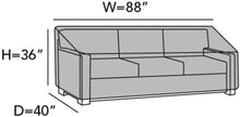 Load image into Gallery viewer, Secure Fit Outdoor Sofa Cover with Elastic Closure - Protects Against Elements