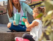 Load image into Gallery viewer, Insulated 34 oz Drink Tumbler - White Opaque Gloss, Perfect for Cold Beverages
