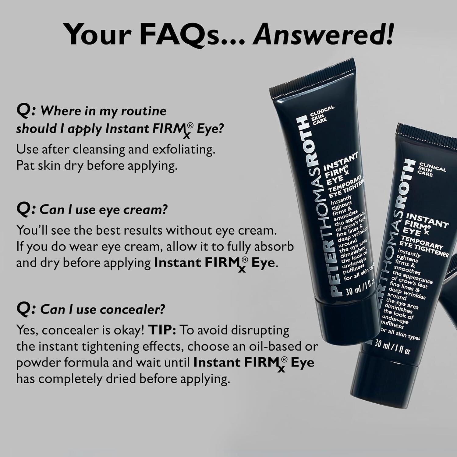 FIRMx Instant Eye Tightener | Effortlessly Reduce Fine Lines (Travel-Friendly)