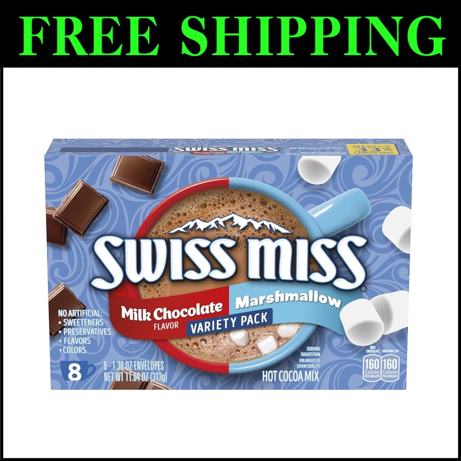 Warm & Cozy Hot Cocoa Mix Variety Pack, 12 Boxes - Perfect for All Occasions