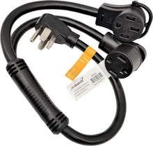 Load image into Gallery viewer, 3FT NEMA 14-30 Dryer Splitter Power Cord – 30 AMP, High-Quality Copper Design