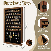 Load image into Gallery viewer, Removable Shelf Coin Display Case - Protects, Organizes &amp; Showcases Collectibles