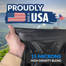 Load image into Gallery viewer, Extra Strong 33 Gallon Trash Bags - Black Plastic, 250 Heavy Duty Liners