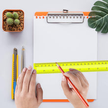 Load image into Gallery viewer, 192 Pack Colorful Transparent 12-Inch Rulers for Classroom &amp; Office Supplies