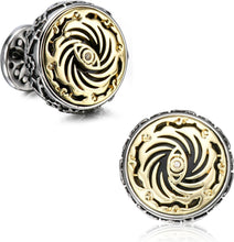 Load image into Gallery viewer, Elegant Men's Cufflinks Gift Set - Ideal for Fathers, Grooms &amp; Business Deals