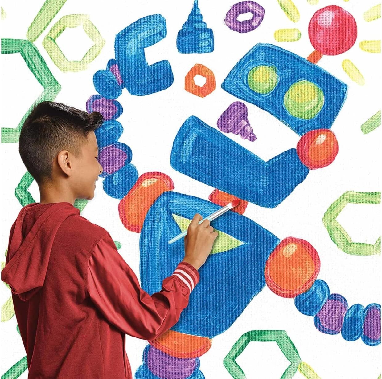 Long-Lasting 12ct Kids Craft Paint Set - 16oz, Ideal for Arts & Crafts Projects