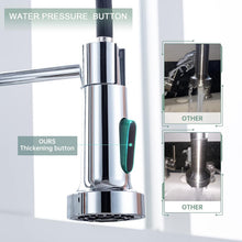 Load image into Gallery viewer, Modern Kitchen Faucet with High Arc Spout &amp; Pull Down Sprayer for Utility Sinks