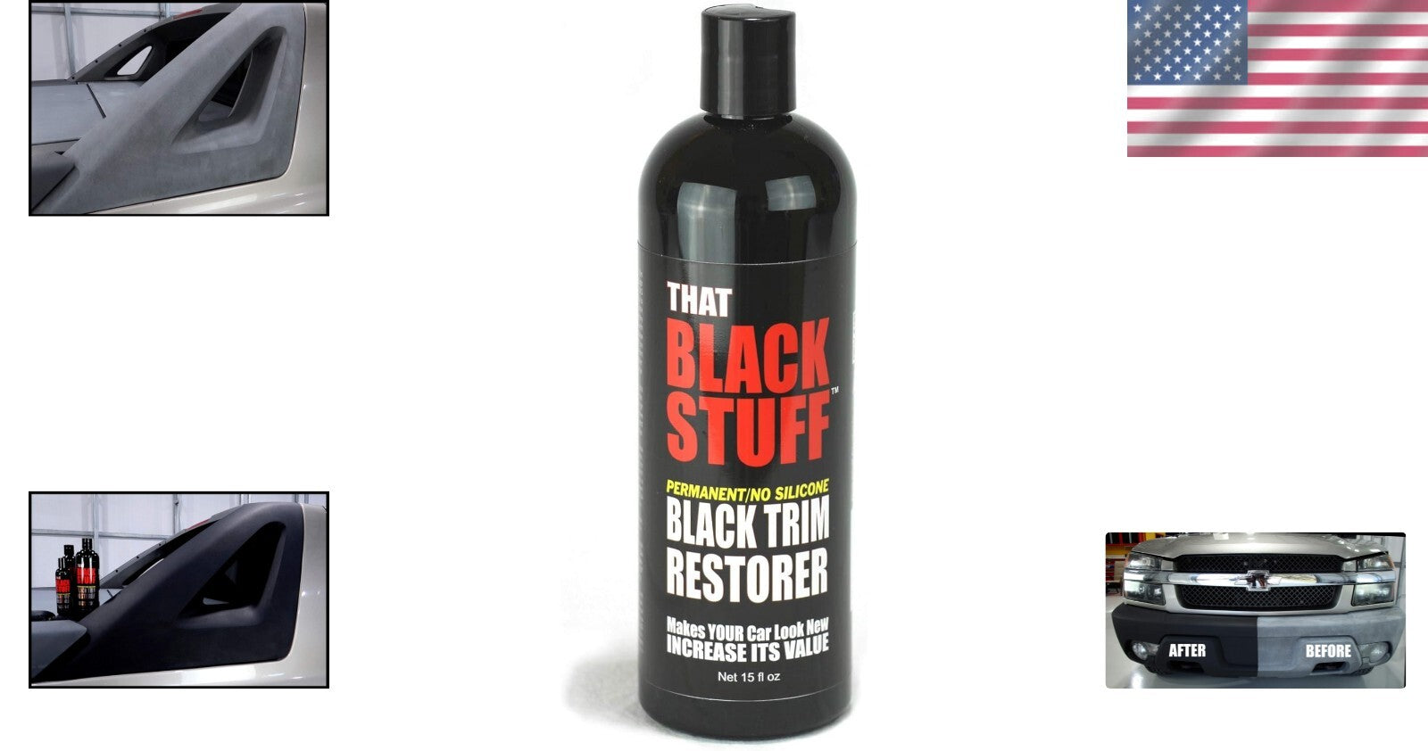 Nano Acrylic Black Trim Restorer - Instantly Revitalize Your Plastic Surfaces