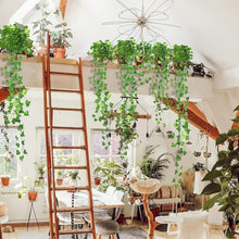 Load image into Gallery viewer, Versatile 72-Pack Fake Hanging Ivy Vines - Indoor/Outdoor Decoration Supply