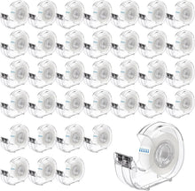Load image into Gallery viewer, Effortless Crafting 36 Pcs Clear Tape Rolls and Durable Dispensers for Any Task