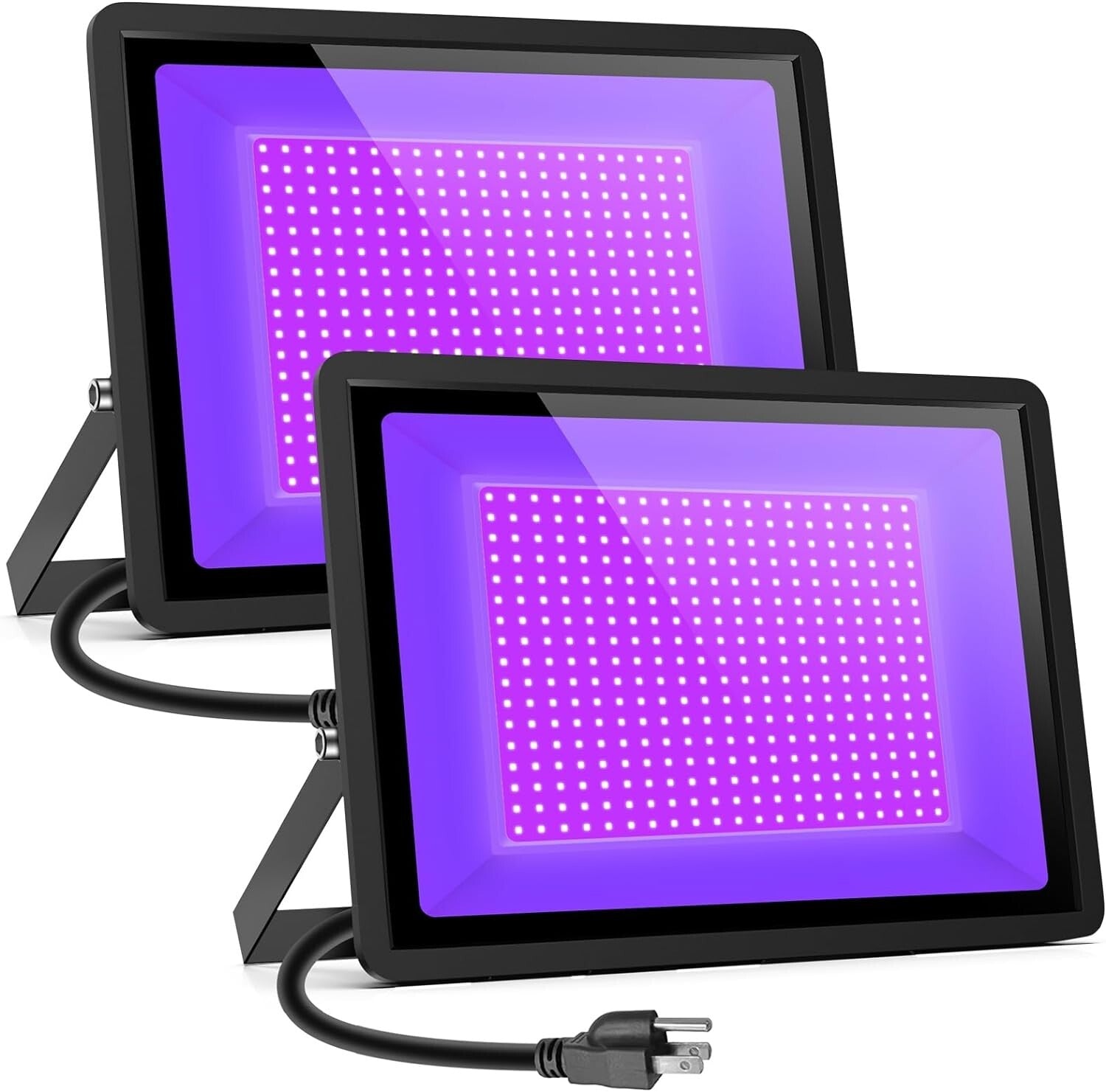 Durable 600W LED Black Light for Neon Glow Parties & Fluorescent Art Displays