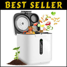 Load image into Gallery viewer, 4L Stainless Steel Compost Bin - Fast Waste Recycling with Intelligent Features