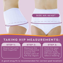 Load image into Gallery viewer, Comfortable Reusable Bladder Control Panties - 3 Pack for Everyday Discretion