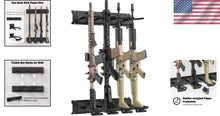 Load image into Gallery viewer, Heavy-Duty Adjustable Gun Rack - Stylish Wall Mount for Firearms Display