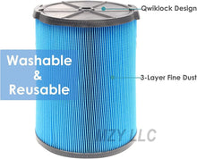 Load image into Gallery viewer, 4-Pack VF5000 Replacement Filters &amp; VF3502 Dust Capture Bags for Ridgid Models