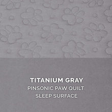 Load image into Gallery viewer, Pinsonic Quilted L-Shaped Dog Bed for Large Breeds - Jumbo Size, Cozy Comfort