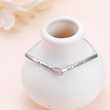 Load image into Gallery viewer, Meaningful Sterling Silver Inspirational Bracelet for Women - Perfect Gift Idea