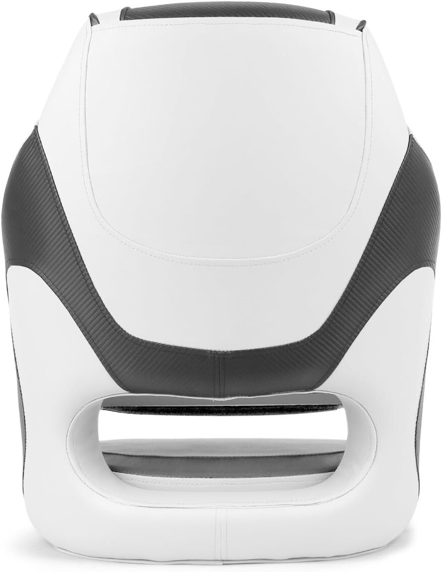 Premium Marine Grade Vinyl Boat Seat - Two-Tone Design with Easy Installation