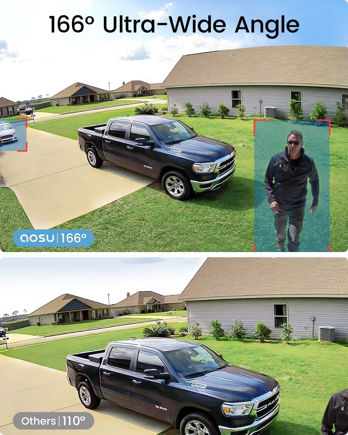 Add-On 2K Outdoor Camera for Enhanced Security - Requires Compatible HomeBase