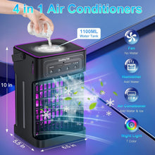 Load image into Gallery viewer, Lightweight Portable AC Unit with Timer and Remote Control for Easy Cooling