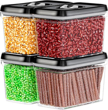 Load image into Gallery viewer, BPA-Free Food Storage Containers - Airtight Canisters for Flour, Sugar, and More