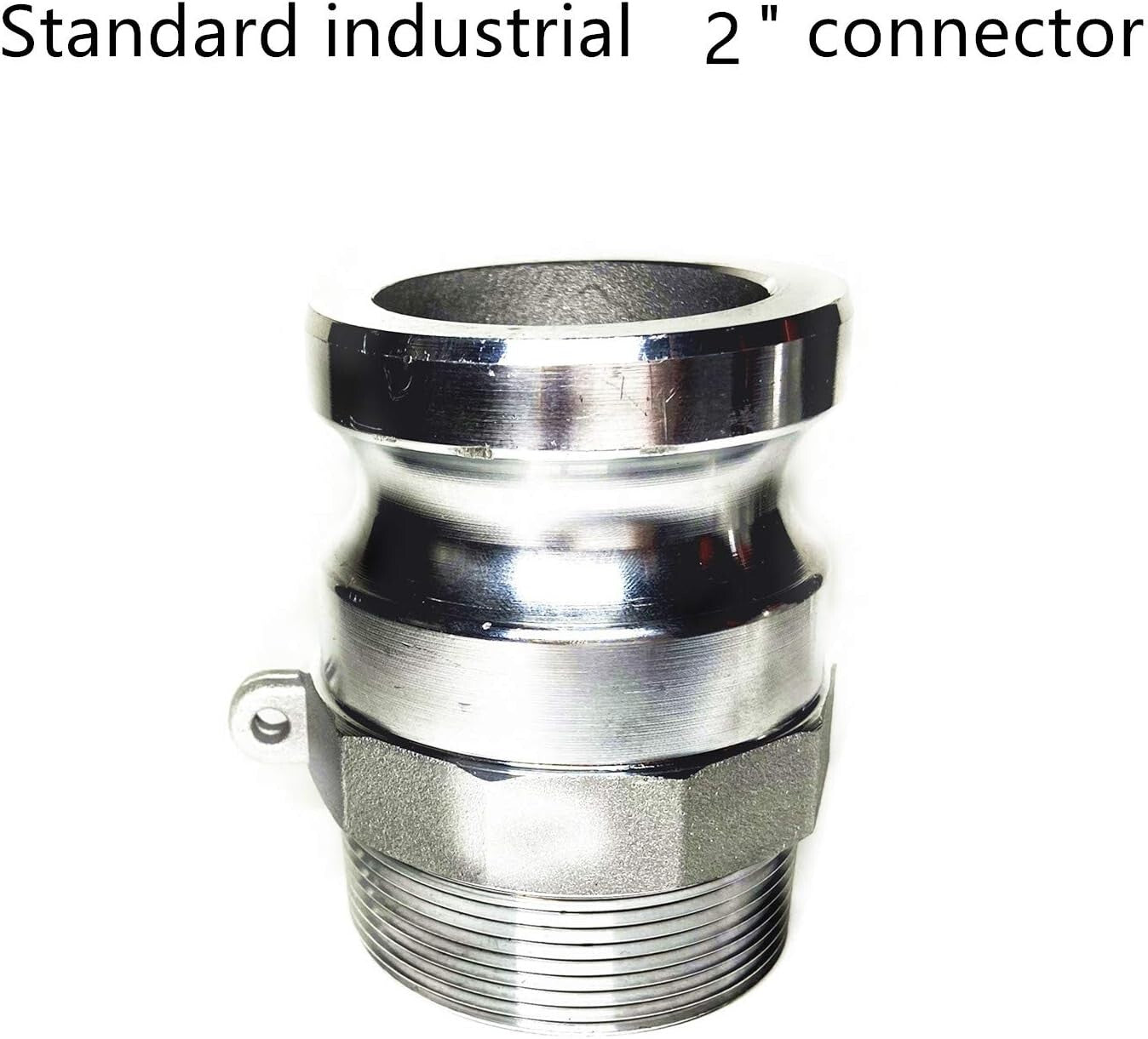 Adjustable 2-Inch NPSH/NPT Fire Nozzle - Versatile Spray Control Up to 100 PSI