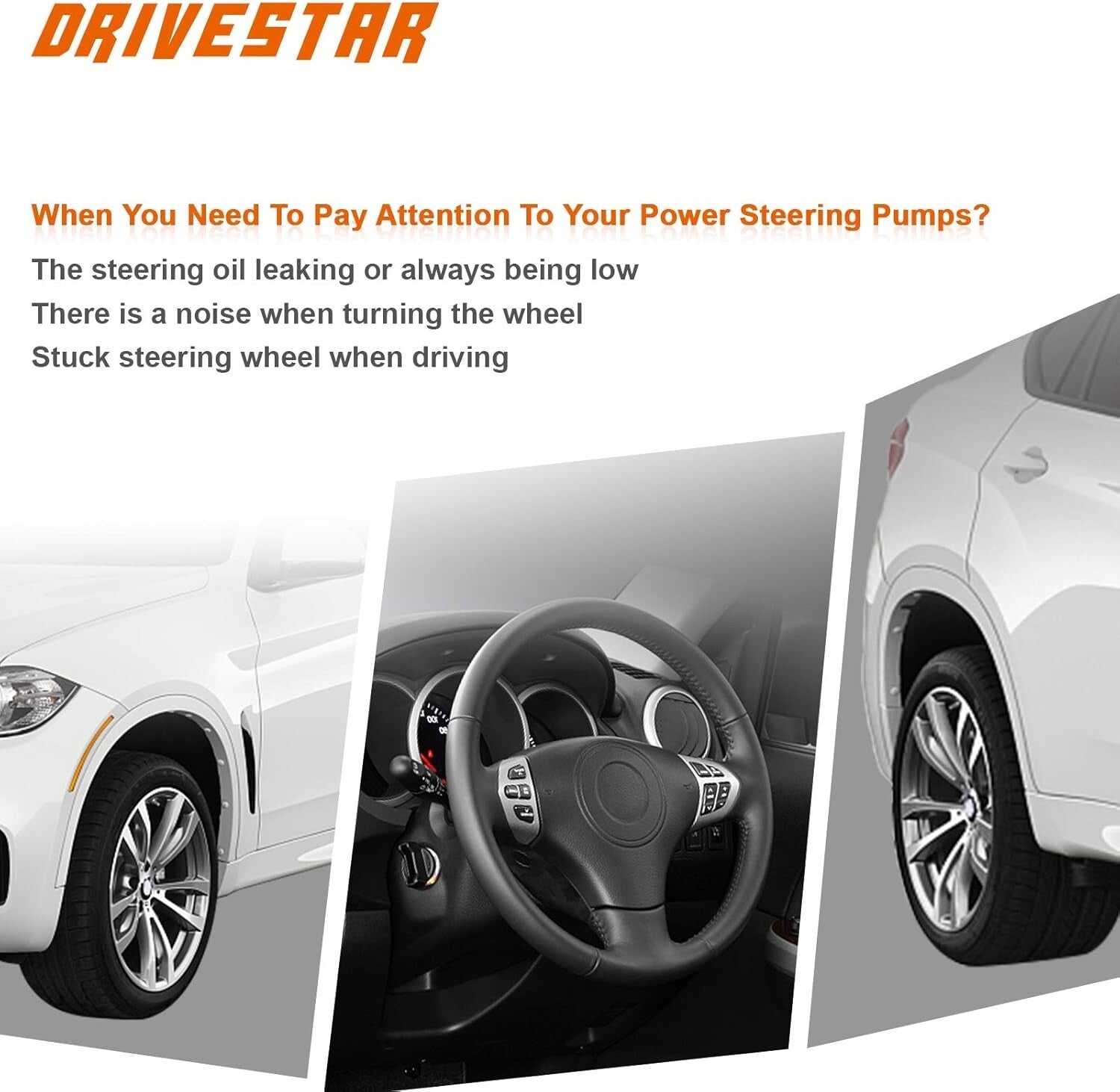 Premium Power Steering Pump Replacement for Select 2007-2012 Mercedes-Benz