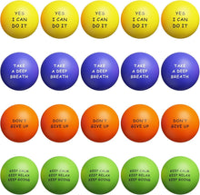 Load image into Gallery viewer, Inspirational Stress Balls - 20 Pack for Kids &amp; Adults, Anxiety Relief &amp; Focus