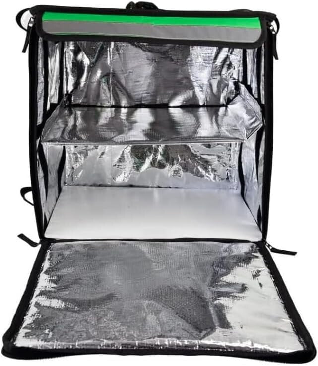 Expandable Catering Cooler Bag - Waterproof Insulated Delivery Bag for Couriers