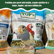 Load image into Gallery viewer, Premium Non-GMO Hookbill Pellets for Parrots - 25 lb of Healthy Nutrition