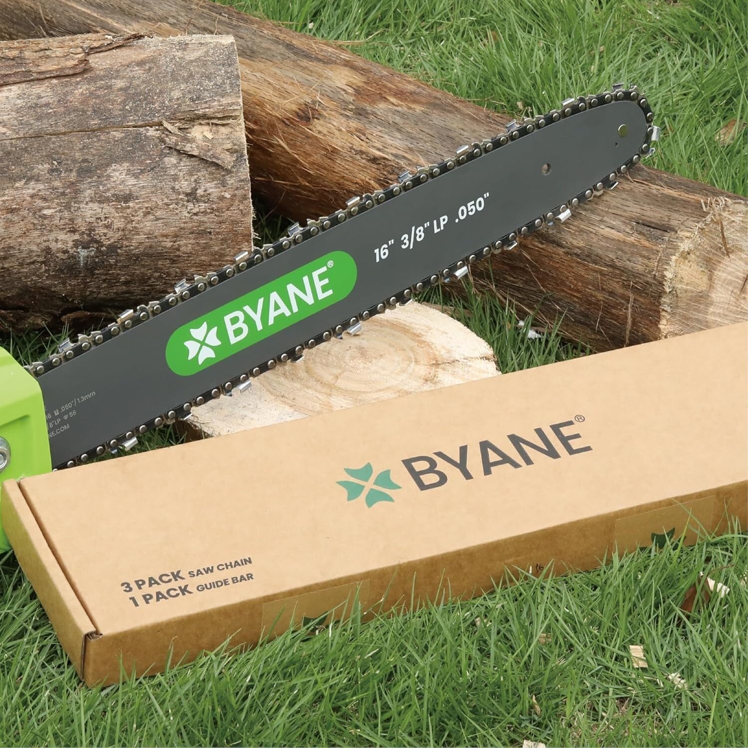 16-Inch Bar & Chain with Safety Features - Ideal for Trimming & Landscaping