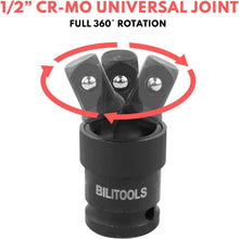 Load image into Gallery viewer, Premium 17-Piece Socket Adapter Set: Universal Joint &amp; Drill Adapters Included