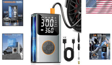 Load image into Gallery viewer, Essential 150PSI Air Compressor - Multi-Use for Tires, Balls &amp; Emergency Needs