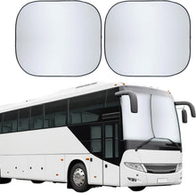 Load image into Gallery viewer, XX-Large Foldable RV Windshield Sunshade - Premium Reflective 240T Polyester