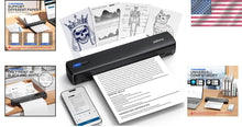 Load image into Gallery viewer, Compact Bluetooth Thermal Printer for Home, Car, or Office - Inkless &amp; Portable