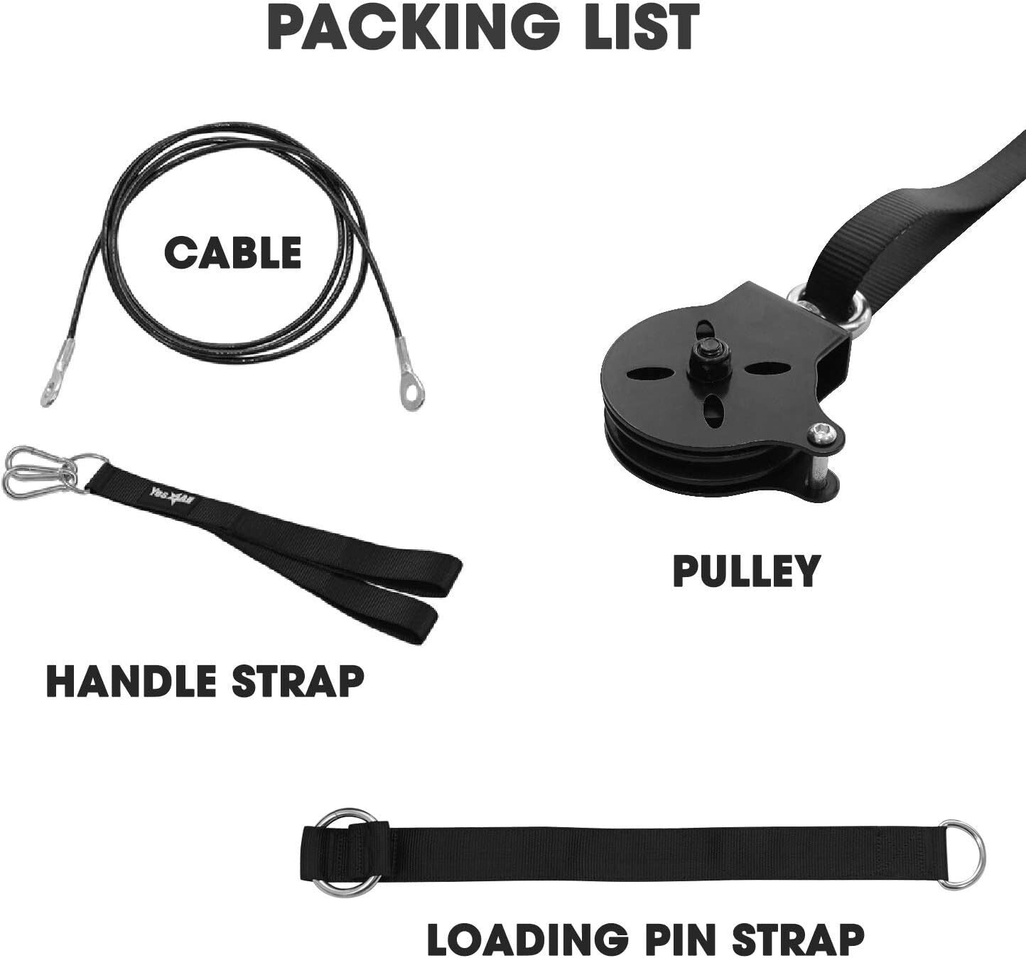 Essential Tricep Pulley System with Steel Components - Perfect for Home Gyms