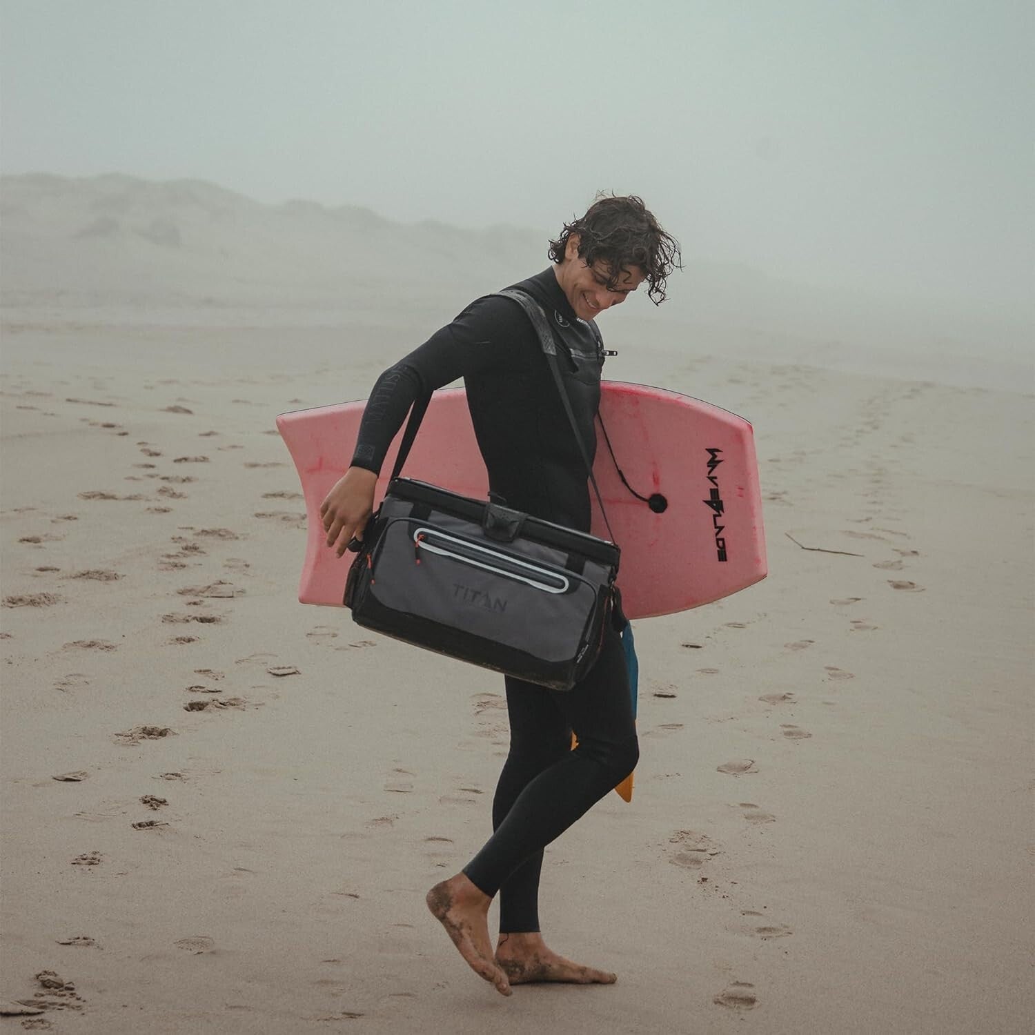 Zipperless Arctic Zone Cooler - Deep Freeze Insulation for 48 Cans - Sharkskin