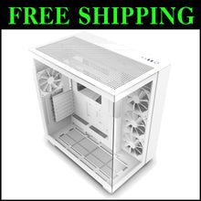 Load image into Gallery viewer, Elegant H9 Flow Mid-Tower PC Case with 360mm Radiator Support &amp; Cable Management