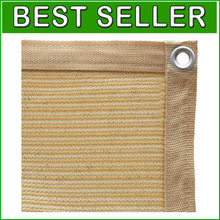 Load image into Gallery viewer, Easy-to-Install 6'x10' Shade Cloth with Grommets – Perfect for Weddings &amp; Events