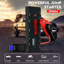 Load image into Gallery viewer, Compact Car Jump Starter with Intelligent Safety Features &amp; Dual Device Charging