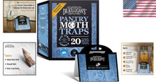 Load image into Gallery viewer, Dr. Killigan’s 20 Pack Pantry Moth Traps – Organic Moth Control with Pheromones
