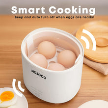 Load image into Gallery viewer, Compact Mini Egg Cooker - Rapid Electric Egg Maker for Perfect Eggs Anytime