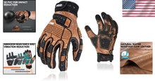 Load image into Gallery viewer, Impact-Resistant Work Gloves with Anti-Vibration Technology &amp; PVC Protection