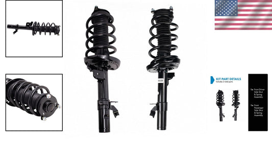 Front Strut & Coil Spring Assembly Set for 2014-20 Acura MDX - Enhanced Comfort